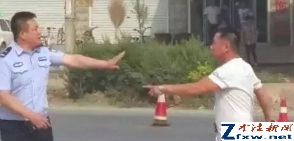 男子醉驾被查后驾车冲撞交警 持砍刀砍伤协警